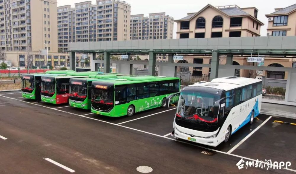 头门港公交站正式投用去台州医院杜桥临海市区更近了