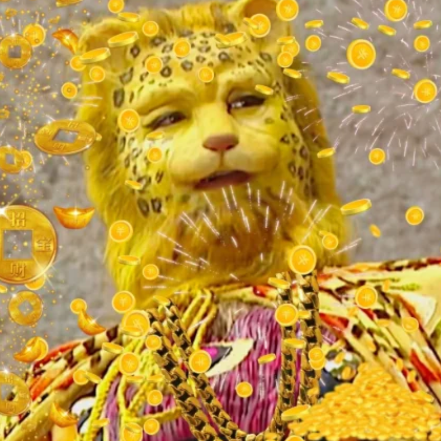 金钱豹头像表情包大合集_腾讯新闻