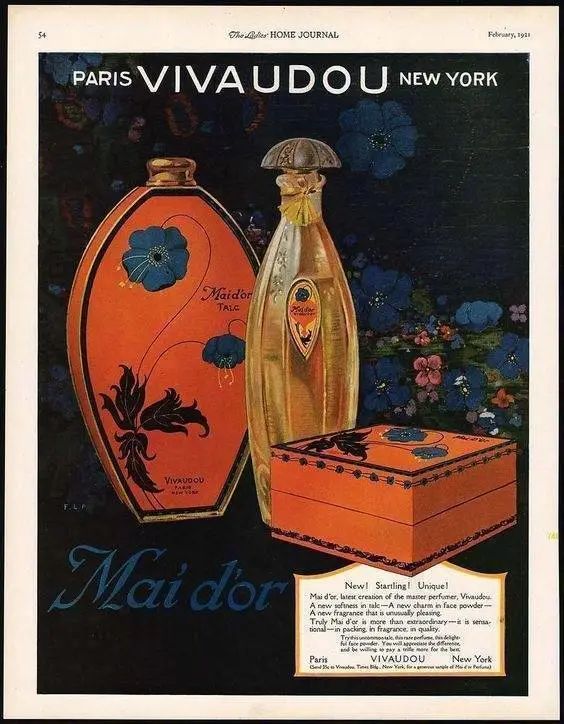 二十世纪初的化妆品广告海报欣赏