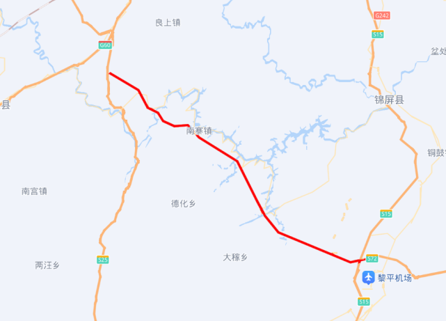 劍河至黎平高速公路起於劍河縣柳川鎮巫作溪,通過巫作溪樞紐互通接已