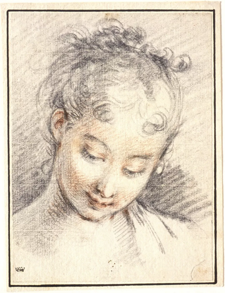 欧洲艺术家洛可可派代表弗朗索瓦·布歇素描作品欣赏