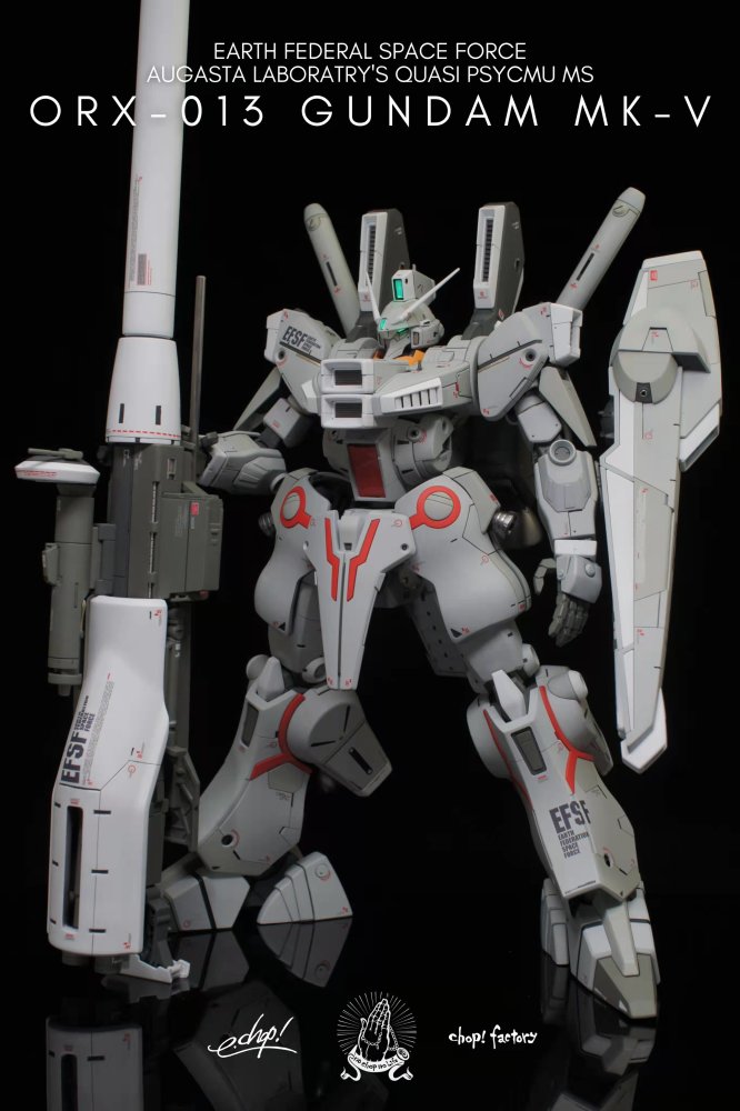 模玩控全新涂装高达mk5