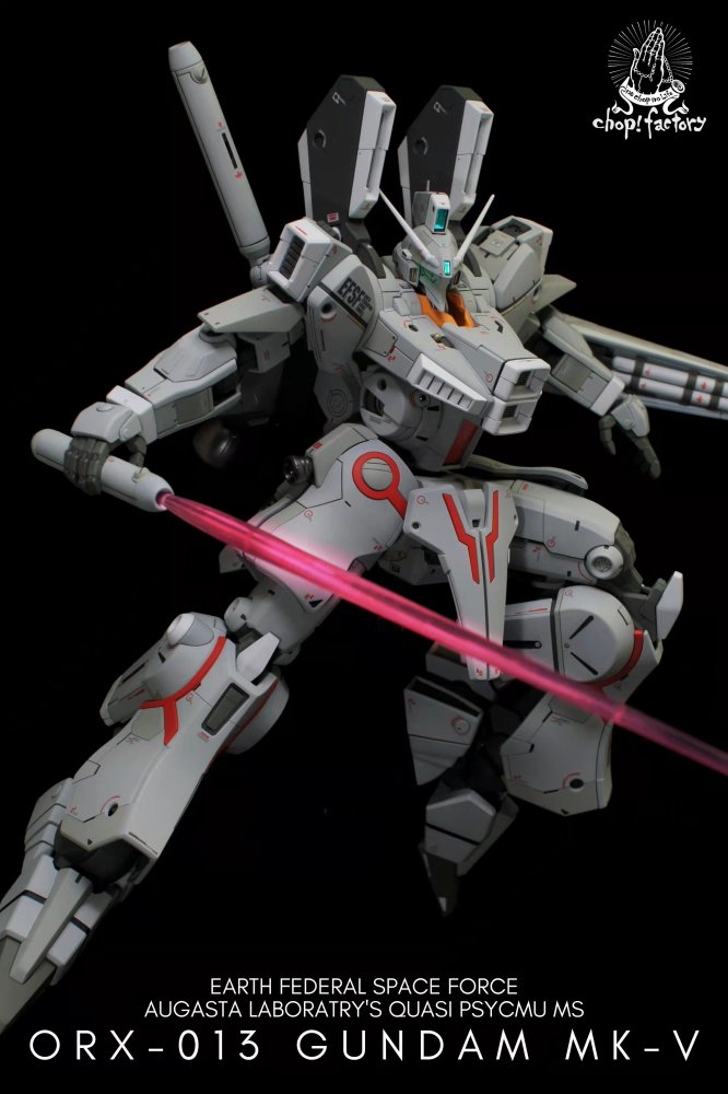 模玩控全新涂装高达mk5