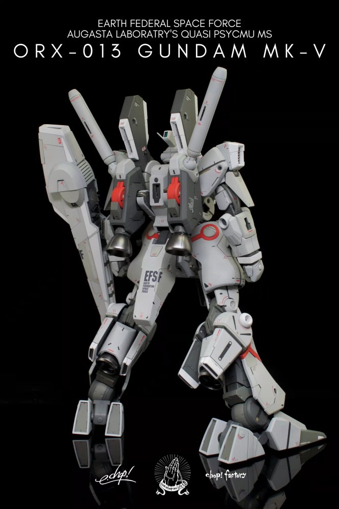 模玩控全新涂装高达mk5