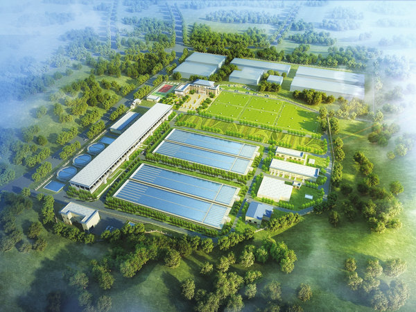 开茂水厂效果图绵阳新闻网讯 作为我市第二条供水大"动脉"——绵阳