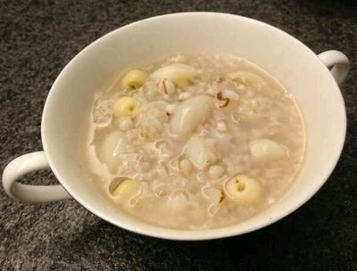 营养早餐粥推荐2扁豆山药莲子粥