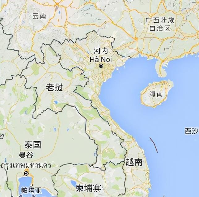广西越南边境城市地图图片
