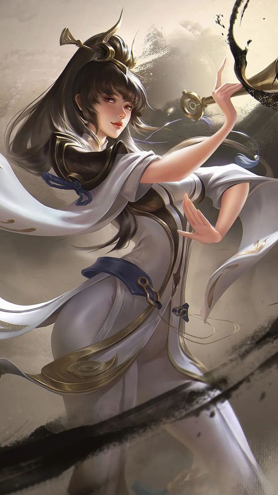 王者同人图言为心声字为心画上官婉儿