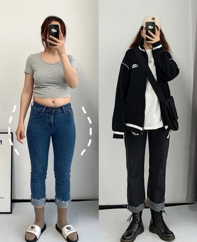 胯宽腿粗的女生,冬天穿什么裤子显瘦又好看?插图