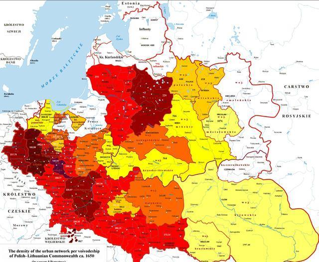 图1波兰-立陶宛联邦一度是欧洲最强大国家说起波兰啊,那也是光荣过的