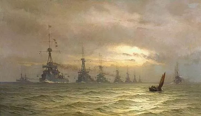 捉迷藏般的日德兰海战一战中大舰队与公海舰队只遭遇过这一次