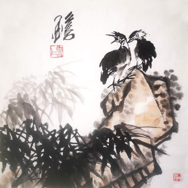 《盛世冬奥翰墨华章》鲁石书画作品