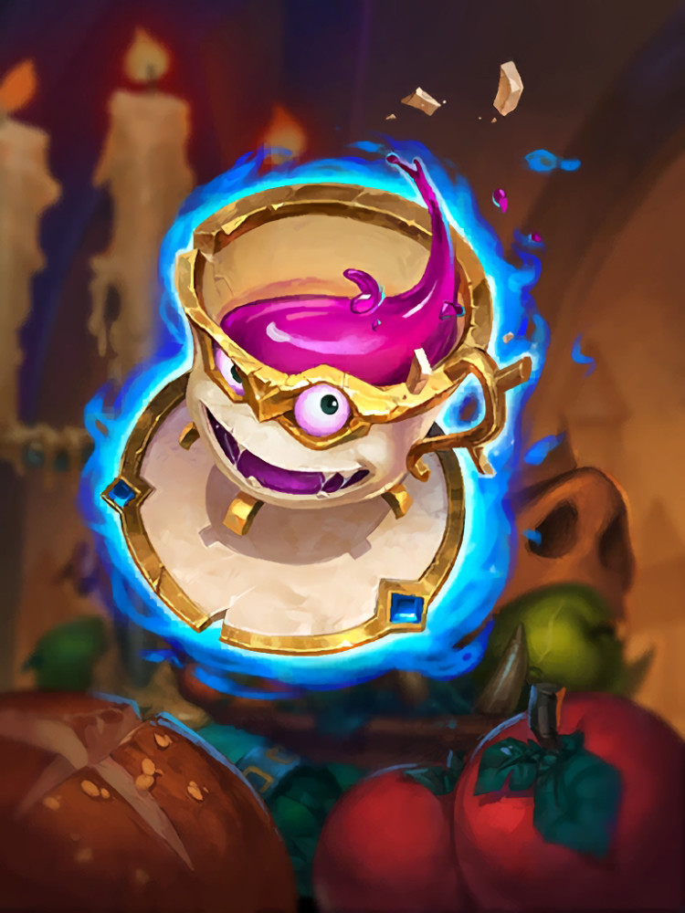 酒馆战棋中立随从原画不偏向任何种族永远的中立随从