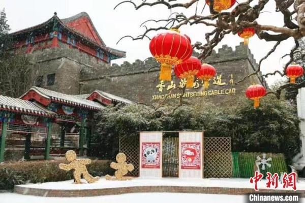 迎冬奥庆春节北京市属公园景观“上新”