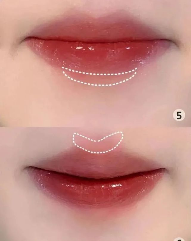 美妆小技巧,镜面唇釉的正确涂法,新手小白快看过来