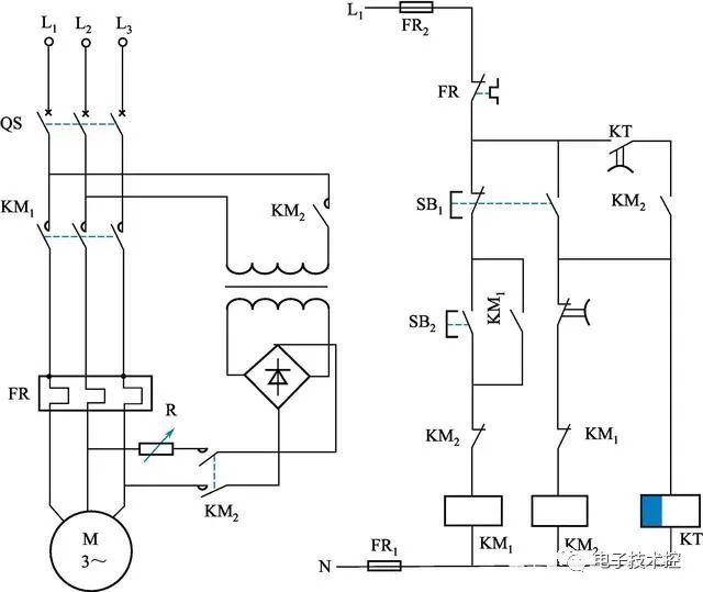 电气基本控制电路图 7种三相异步电动机电路 腾讯新闻