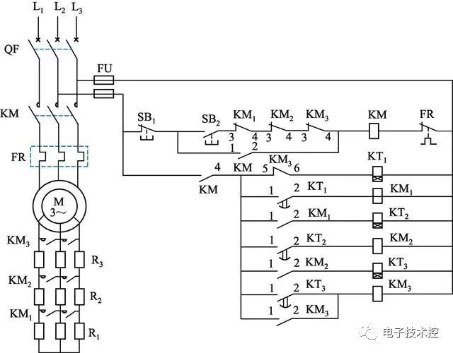 电气基本控制电路图 7种三相异步电动机电路 腾讯新闻