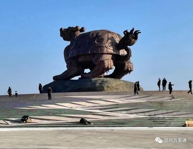 千万造价的中华第一铜鳌像屹立在鳌江流域诞生两座强镇
