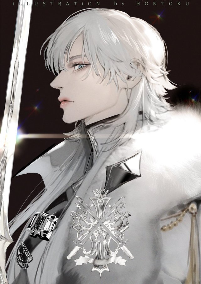 插画赏析|古风美男