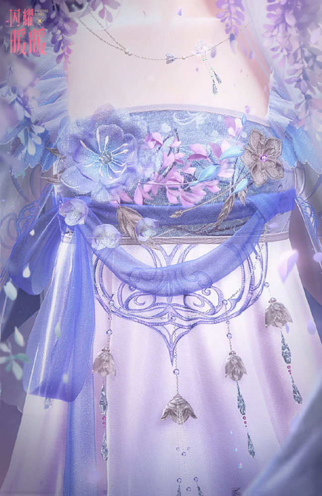 套装确实是不错作为花妖套装来说,花朵的细节真的是每一个地方都弄
