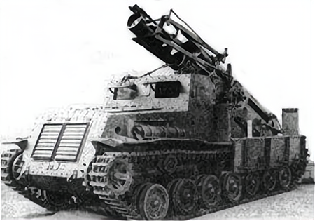 二战日军四式300毫米自行迫击炮，威力强大但不实用的装备d越小越水多