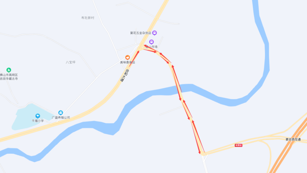 2月1日至2月2日10:00-13:0015,广佛江珠高速平胜大桥(双向)易拥堵时段