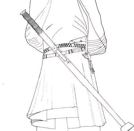 后来还是秦王的左右随从对王大喊:"王负剑!王负剑!