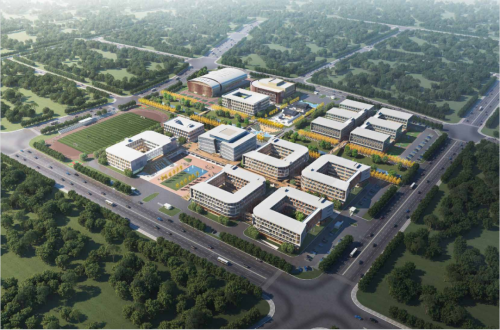 最新吕叔湘中学新校区已建成这样