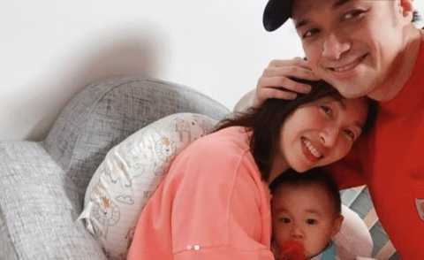 古巨基为妻子庆54岁生日,陈韵晴产后三年恢复好,儿子出镜超可爱