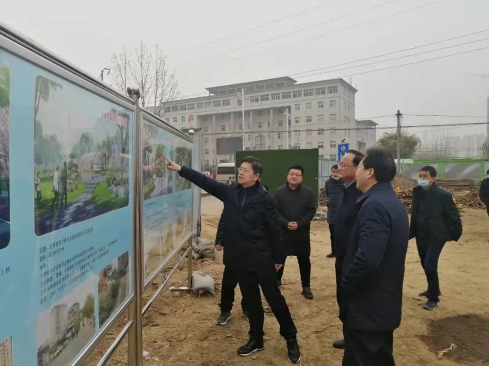 五城同创共建美丽云梦市领导来云梦调研督导国家卫生城市创建工作