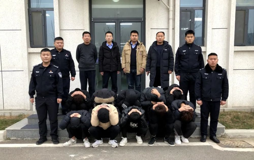 菏泽警方抓捕大片10人落网流窜盗窃团伙覆灭