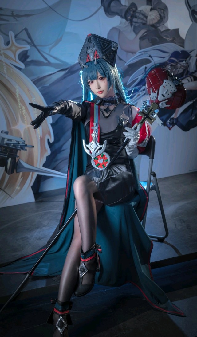 碧蓝航线马可波罗cos