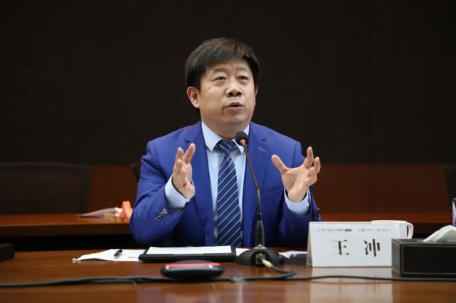 察哈尔学会高级研究员,浙江外国语学院特聘教授王冲在会上发言中国前