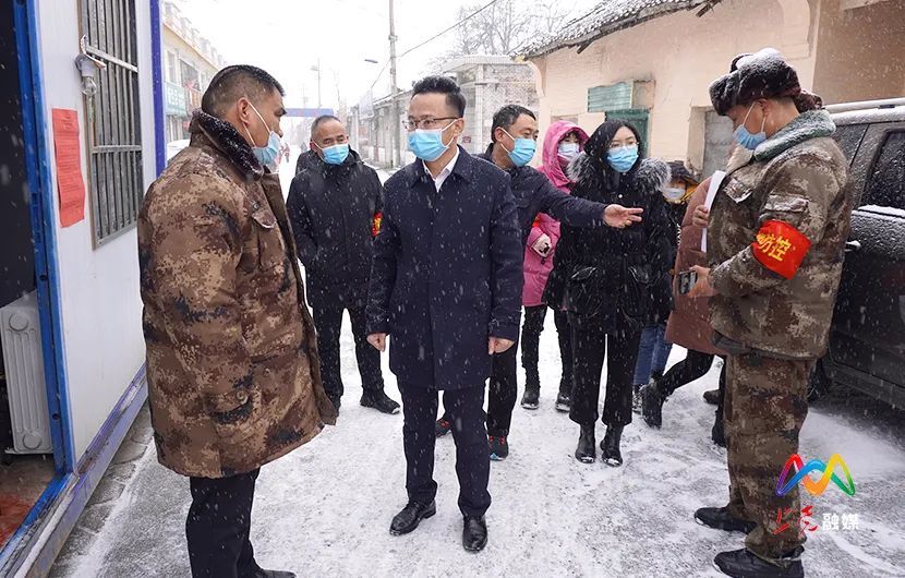 上党快讯1月21日贺鑫到我区走访慰问军属送新春祝福区领导调研当前