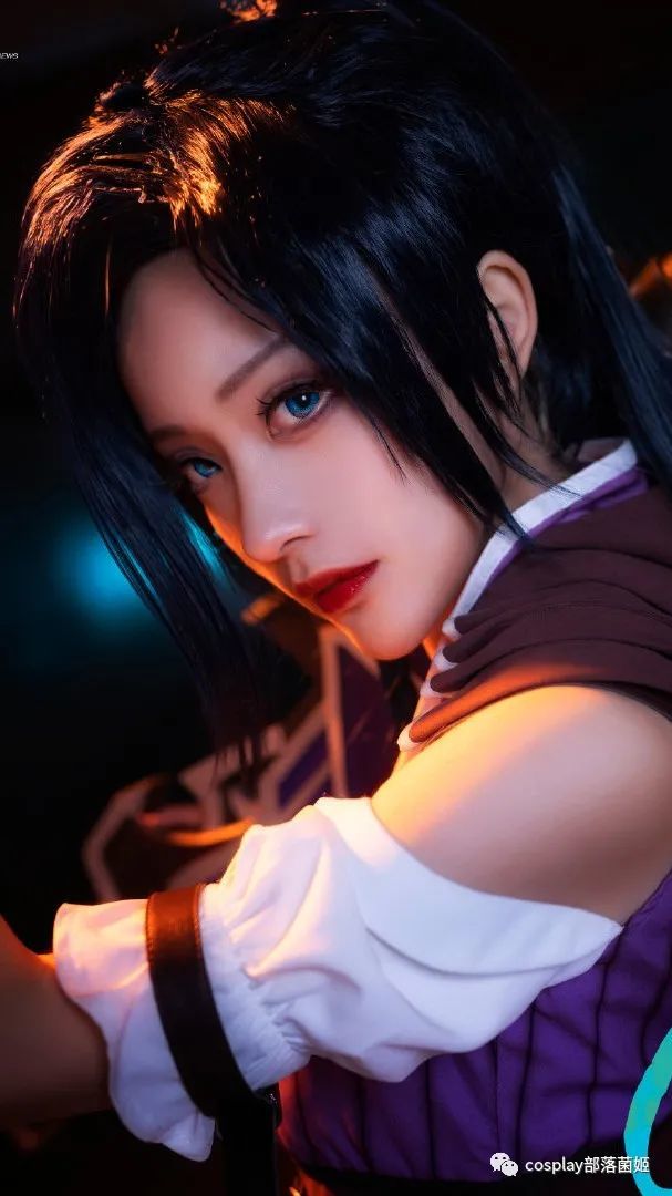 cos:英雄联盟动画双城之战皮城女警凯特琳cos正片@逆光