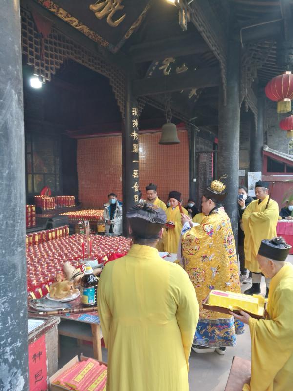 2021年拜送太岁平安道场(混元殿) / 欧福克(volker olles)摄影1919年