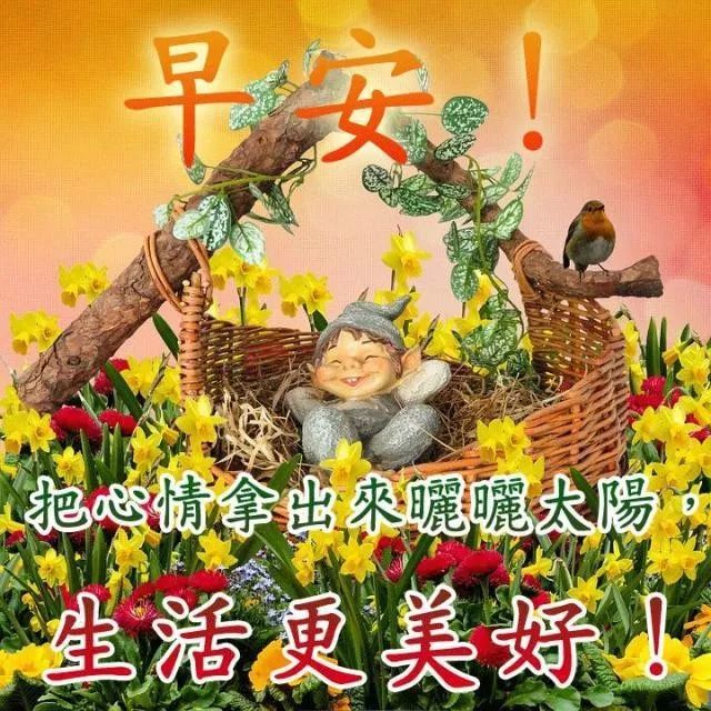 早安吉祥久久的是祝福天冷了多保重早上好