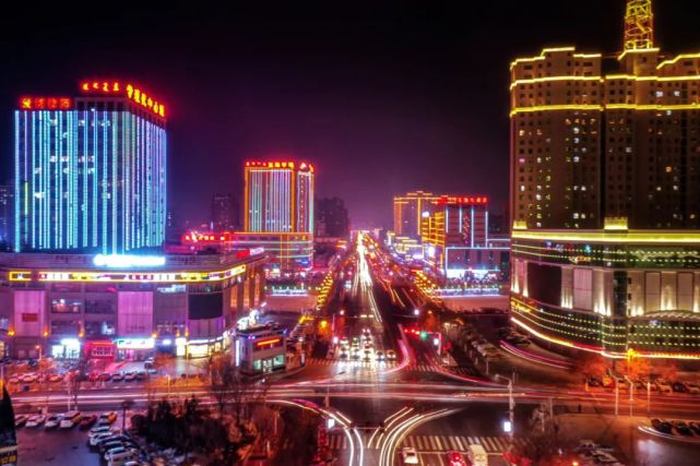 博乐之夜,流光溢彩!