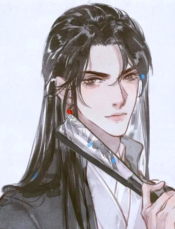 漫头古风扇子男第四弹