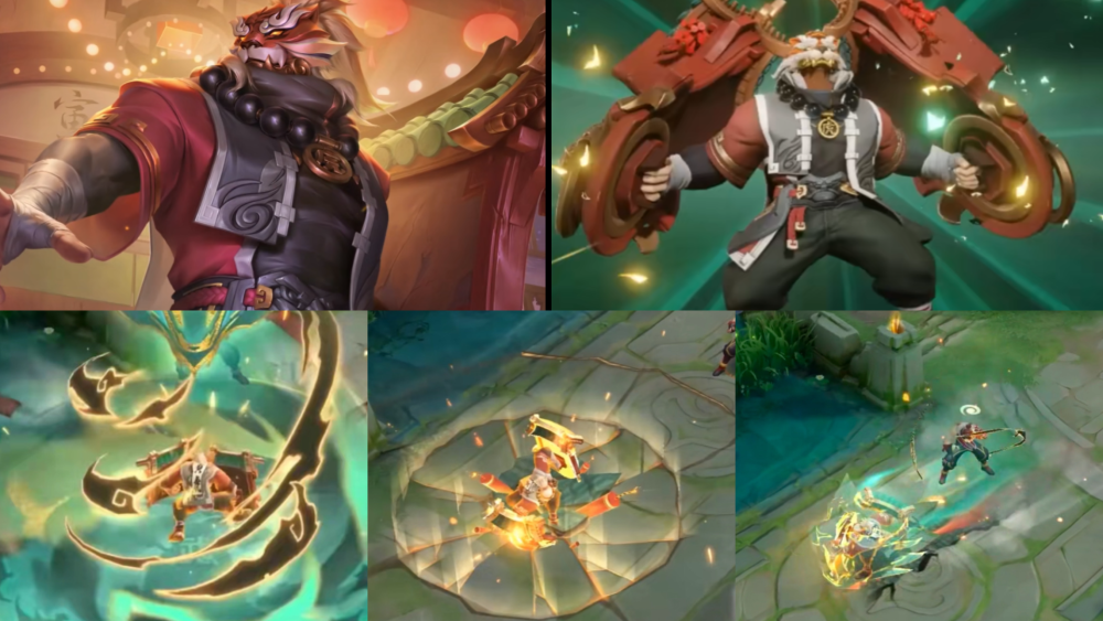 廉颇虎头特效首爆双形态虎头脸巨帅大门武器超强杨玉环哭了