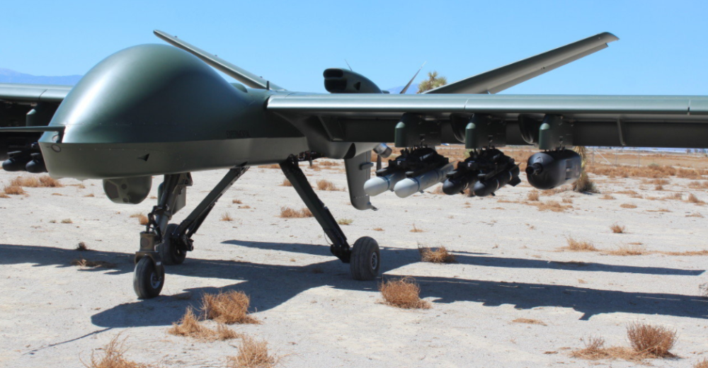 取代a10通用动力野心不小莫哈维无人机挂载高速机枪吊舱