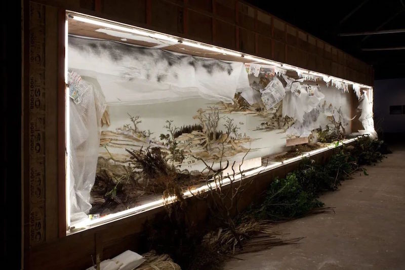 徐冰,《背后的故事:溪山无尽图》扎赫拉·阿尔·甘迪(zahrah al gham