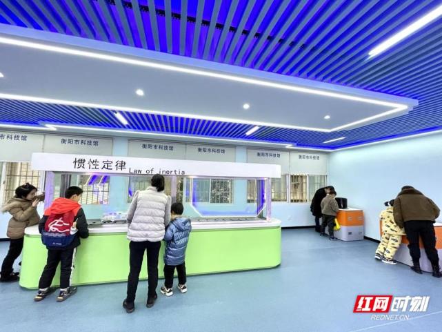衡阳市科技馆宇宙探索等多个新增展厅"迎"寒假