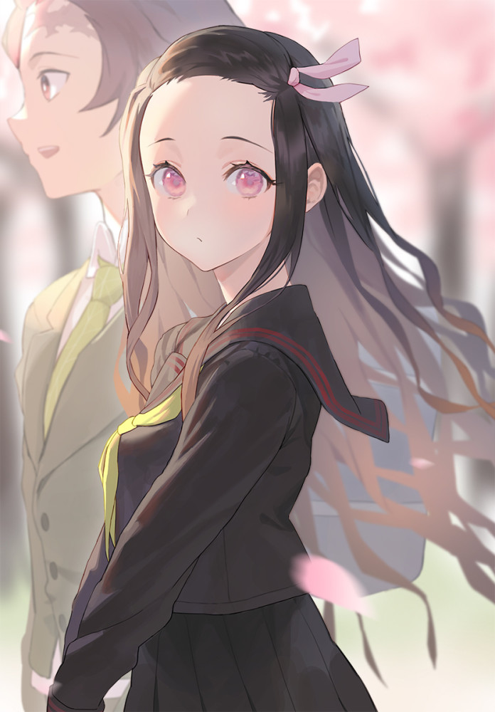 鬼灭之刃官方贺图公开灶门祢豆子12岁生日