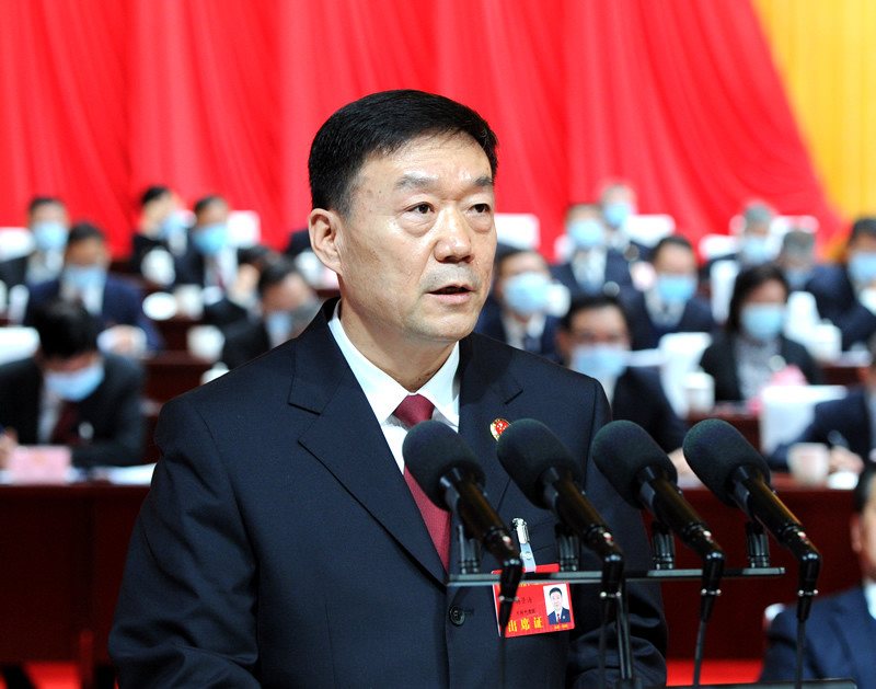 山西省十三届人大六次会议举行第二次全体会议