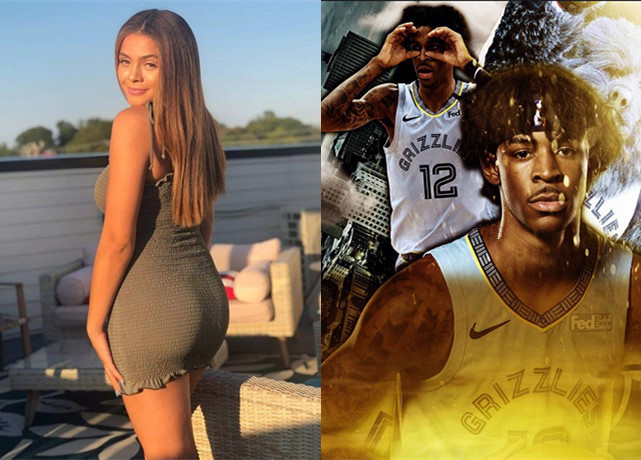 nba帝星疯狂涨球,女友青春靓丽,20岁已当爹|kk|贾-莫兰特|nba|涨球