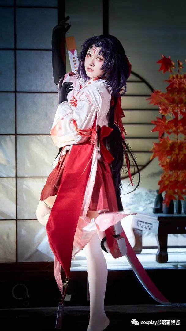 cos阴阳师妖刀姬cos正片外星嫣子