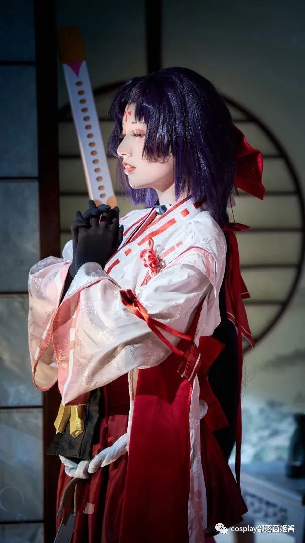 cos:阴阳师妖刀姬cos正片@外星嫣子
