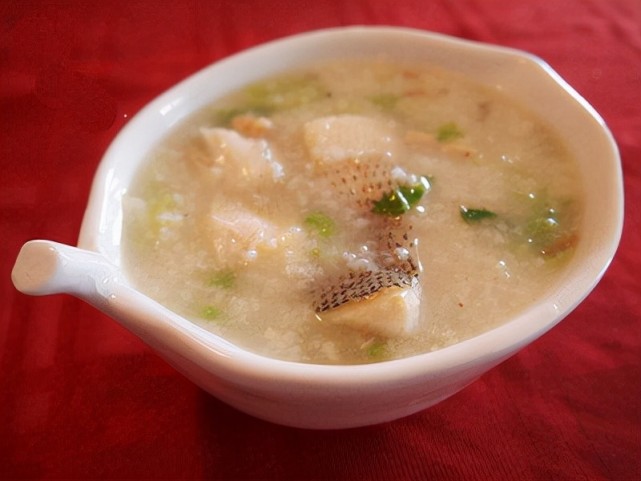 营养早餐粥——推荐20:鲈鱼蔬菜粥|蔬菜粥|小白菜|鲈鱼|营养早餐