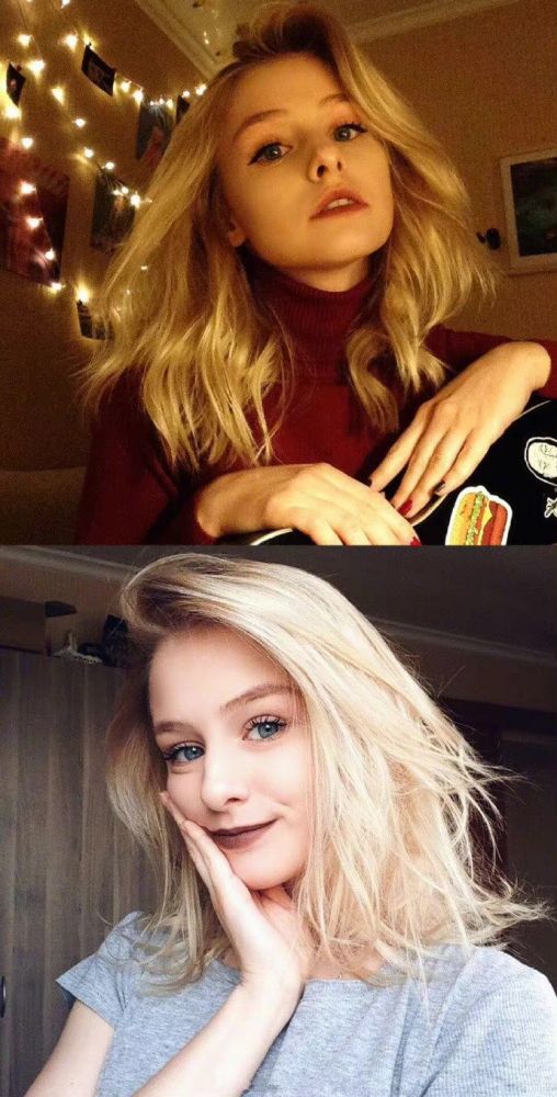 19岁俄罗斯少女火了,一张脸像被上帝吻过,金发碧眼笑起来太美了插图4